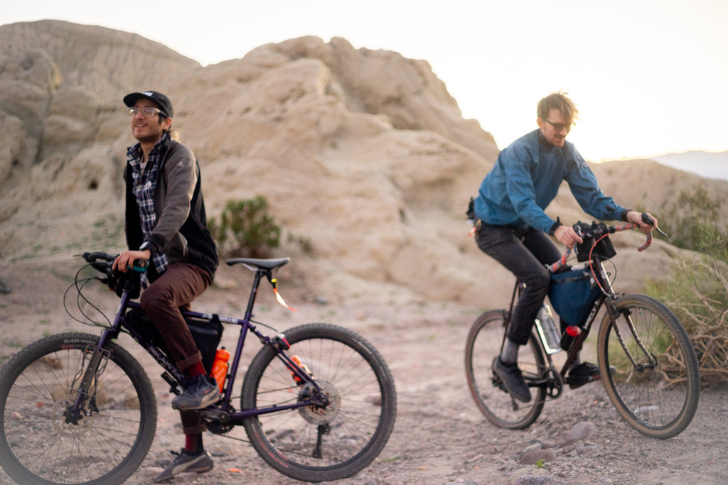 Bikepacking and bike touring on Surly Bikes and Velo Orange mountain bikes