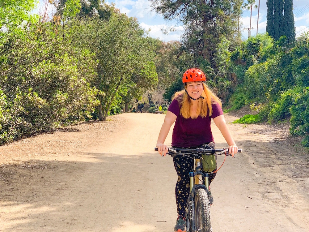 Ashley's First Mountain Bike Ride