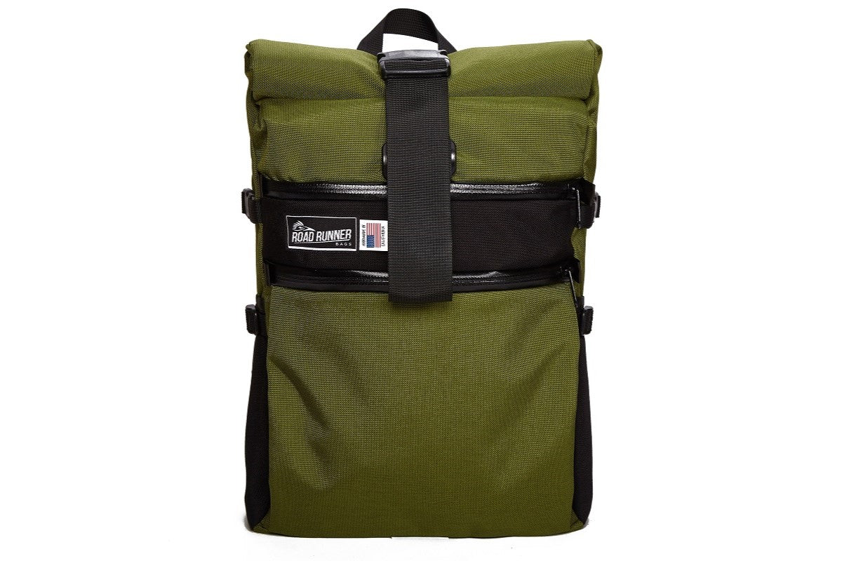 Road Runner Bags - Medium Roll Top Backpack: 22L | Road