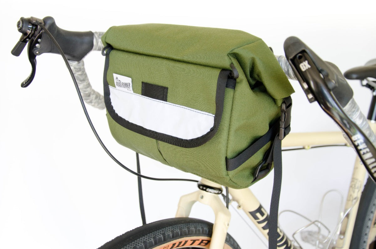 Jammer Handlebar Bag for Bicycle Commuting and Bike Camping: 7L