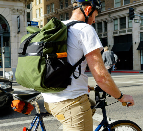 Cycling Best Large Commuter Backpack Large Roll Top Backpack: 33L