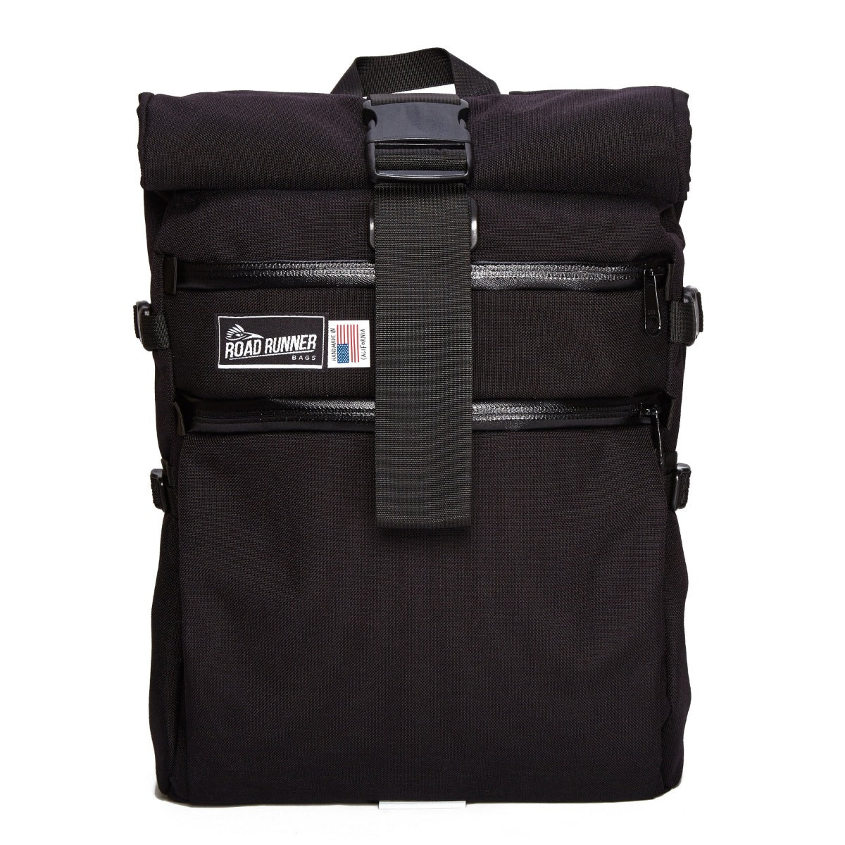 evil mini backpack by road runner bags Large Roll Top Backpack: 33L