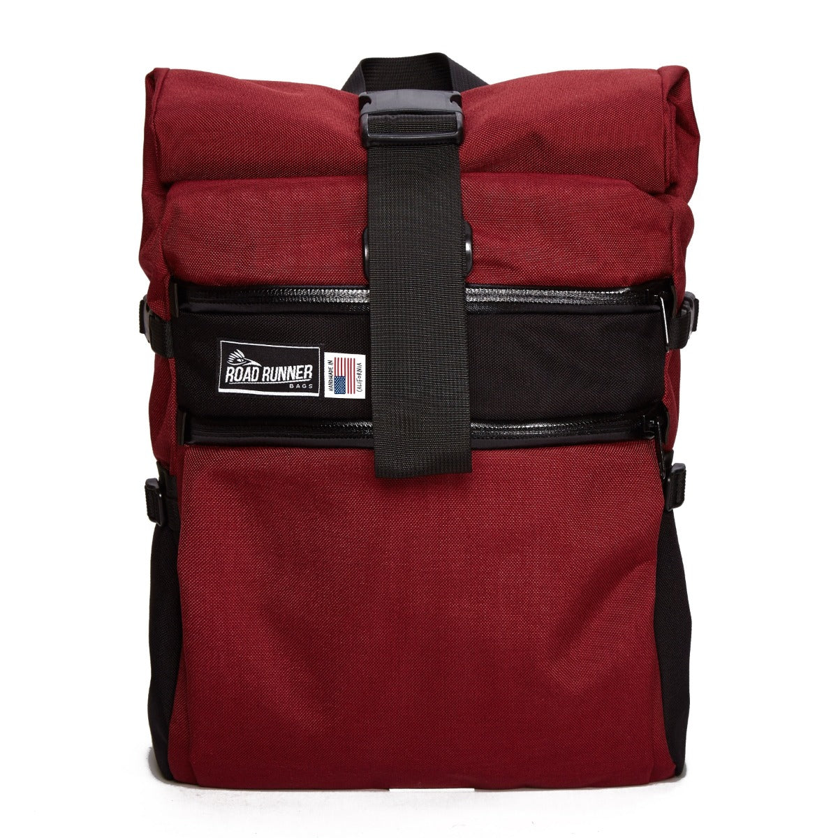 Road Runner Bags - Large Roll Top Backpack for Commuting and