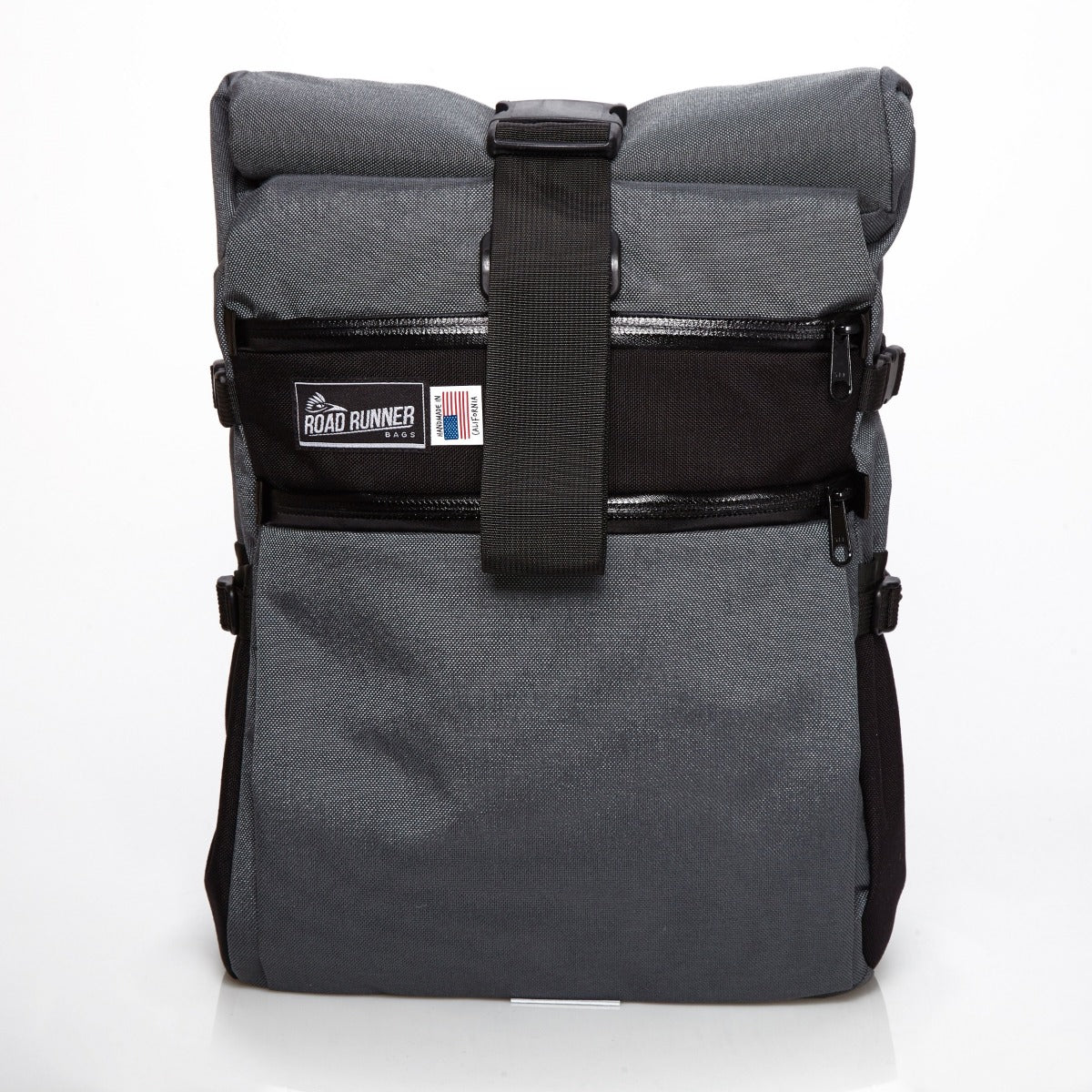 Road Runner Bags - Large Roll Top Backpack for Commuting and