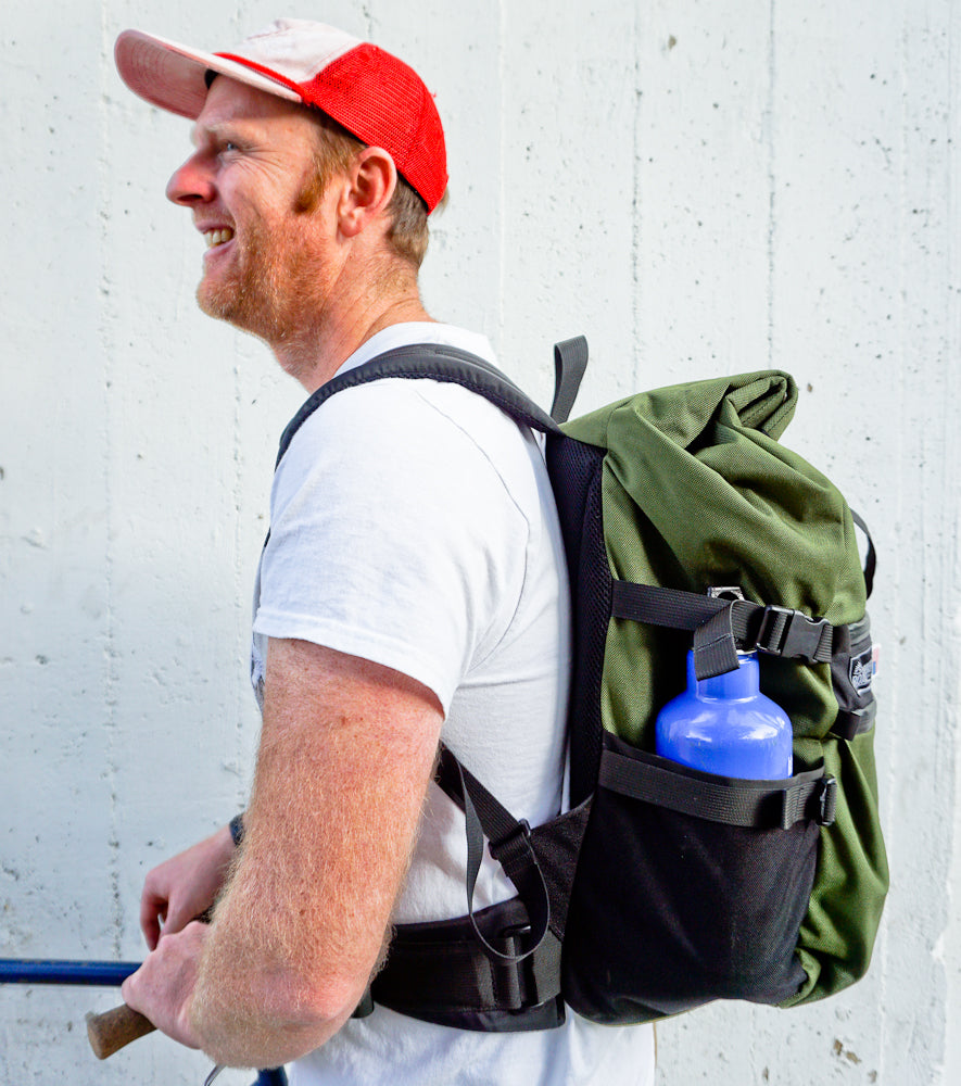 Road Runner Bags - Large Roll Top Backpack for Commuting and