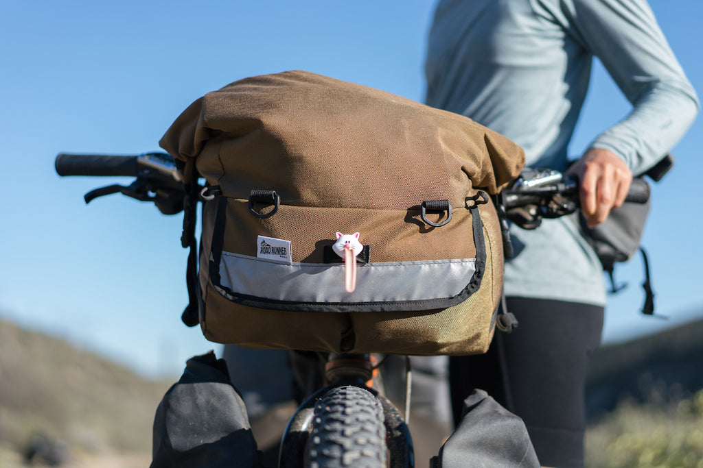 Middle Earth Jammer Bag on the Baja Divide in Coyote Cordura