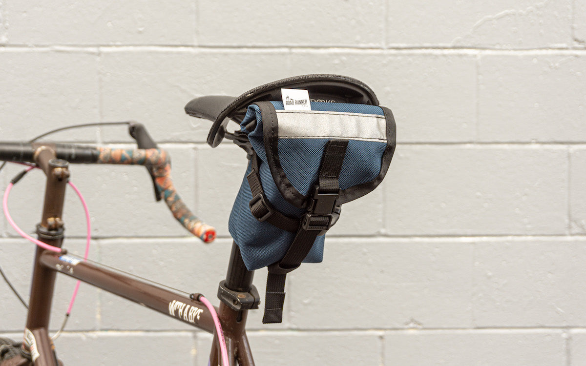 Drafter Saddle Bag for Tubes and Tools: .75L Black Cordura