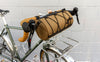 Road Runner Bags West Coast Burrito Handlebar Bag for Road, Gravel and Bikepacking in Coyote Cordura