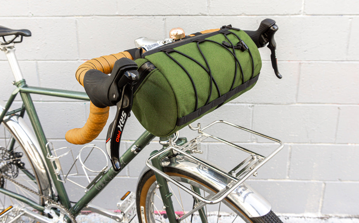 BRIEFING×LOOPWHEELER カモ ウエストバッグ West-Coast-Burrito-Bag-Olive-