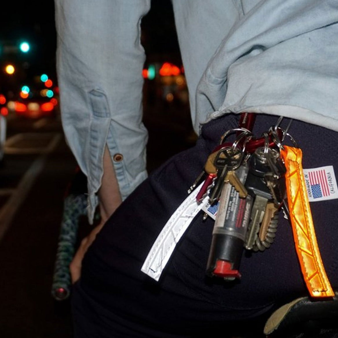 Road Rippers Keychains Reflective Key Chain | Road Runner Bags | Road Runner Bags